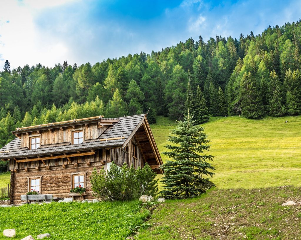 Chalet dans la montagne