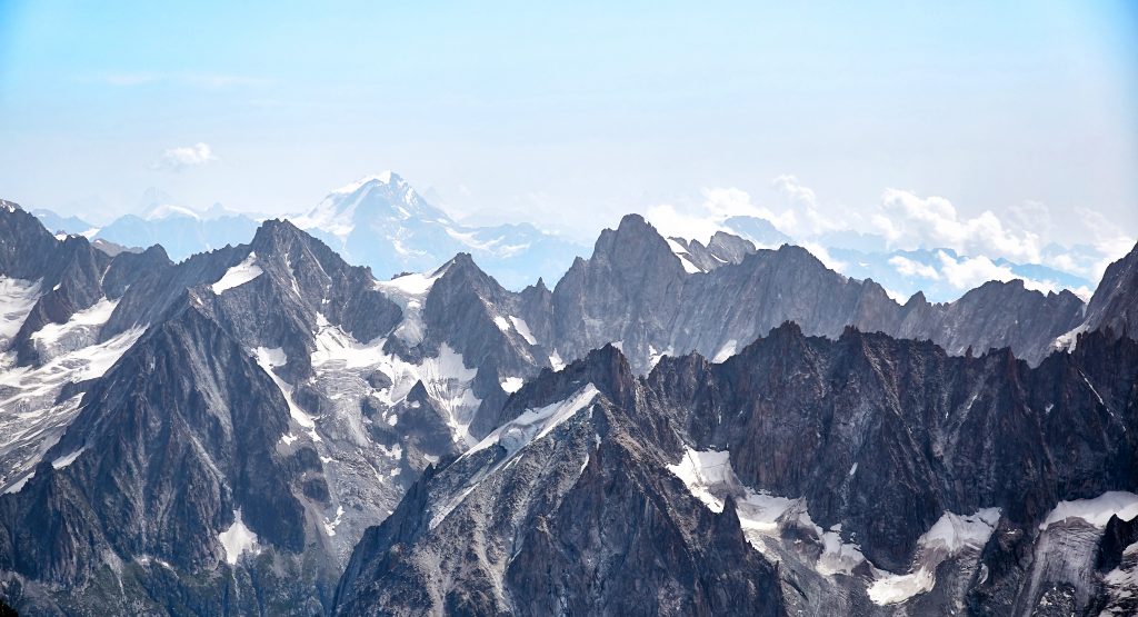 Vue depuis Chamonix