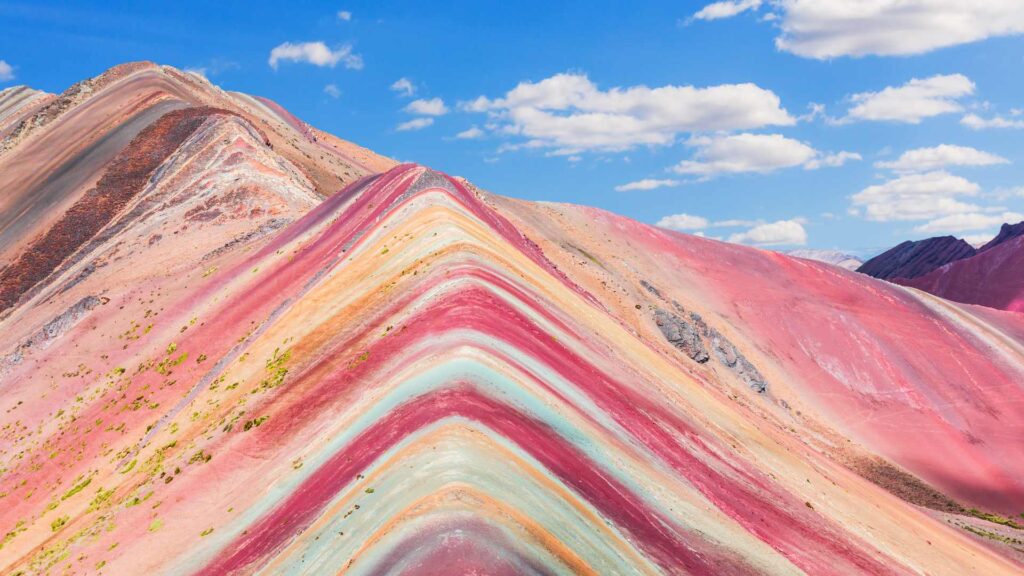 Montagne coloré au perou